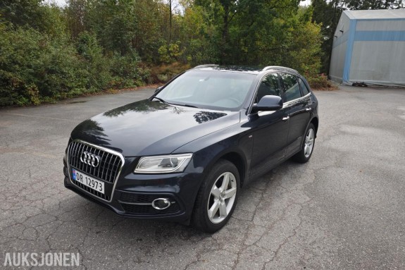 2017 Audi Q5 2.0 TDI 190hk quattro S-line Automat, ACC, Hengerfeste, Skinnseter