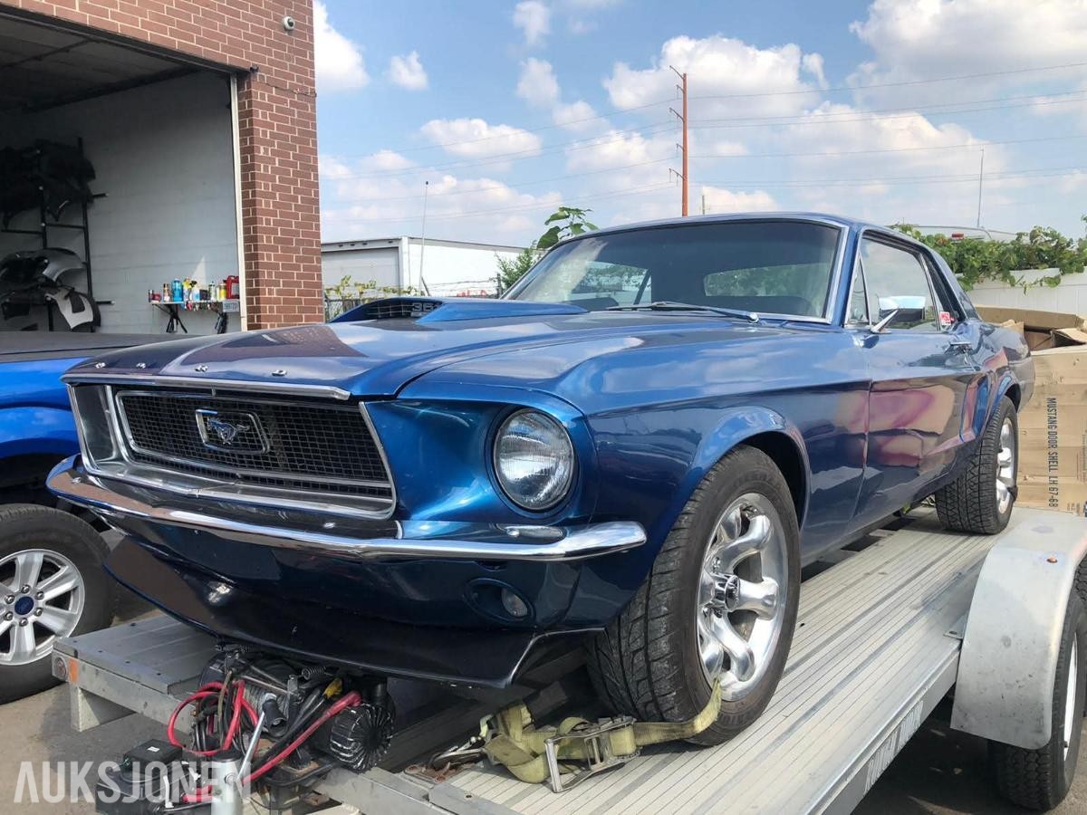 1967 Ford Mustang 351 Cleveland prosjektbil