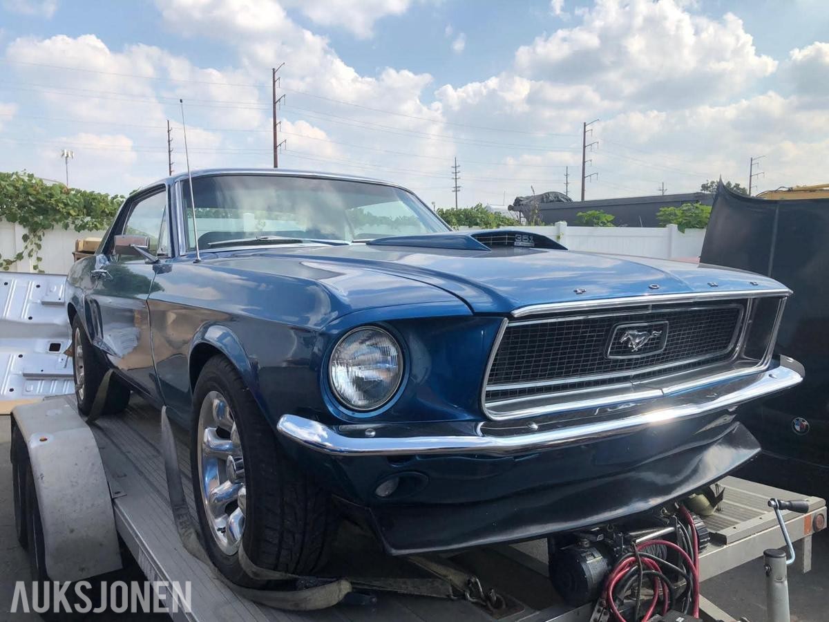 1967 Ford Mustang 351 Cleveland prosjektbil
