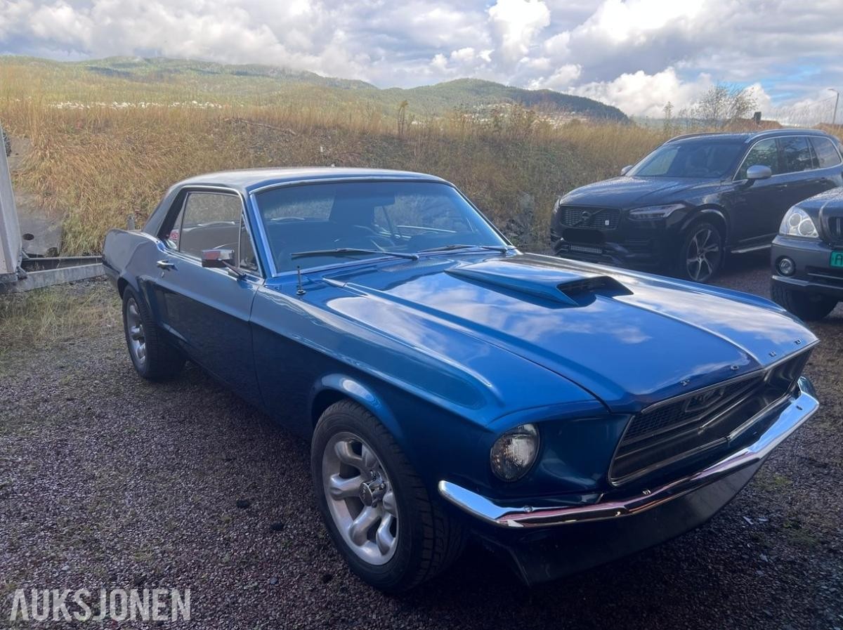 1967 Ford Mustang 351 Cleveland prosjektbil