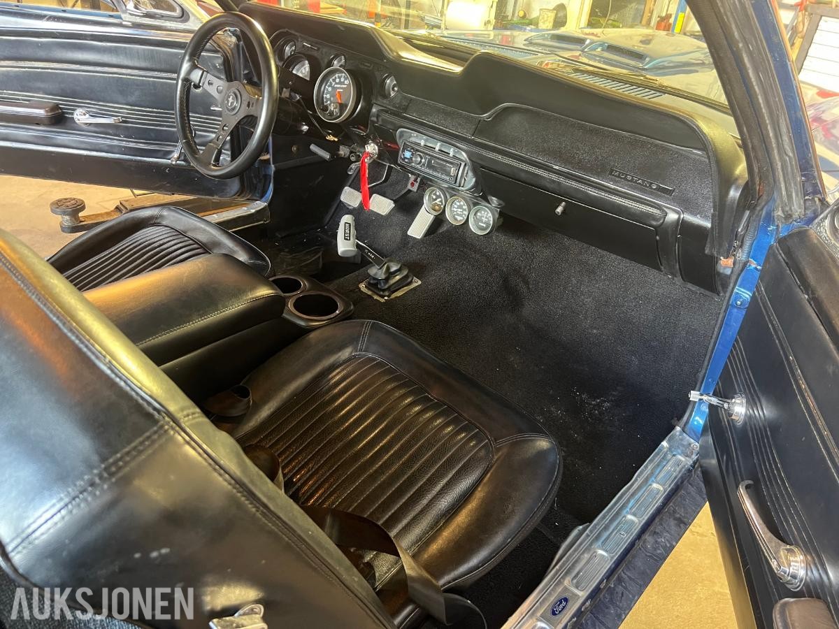 1967 Ford Mustang 351 Cleveland prosjektbil