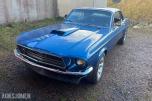 1967 Ford Mustang 351 Cleveland prosjektbil