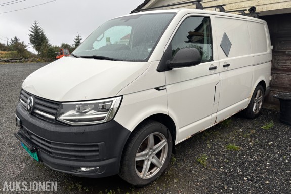 2017 Volkswagen Transporter, 2,0 TDI 150hk Kort 4Motion - Hengerfeste - 193000km