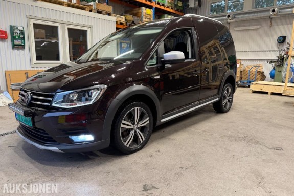 2017 Volkswagen Caddy Alltrack 2,0 TDI 150hk 4Motion, automat, Adaptiv cruisekontroll, Webasto
