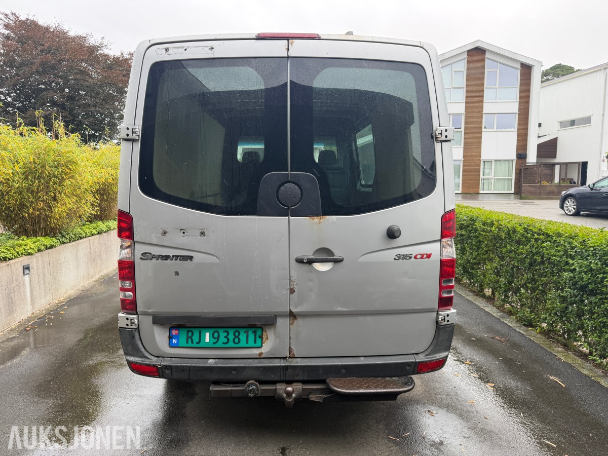 2009 Mercedes-Benz Sprinter, 315 CDI 2.1-150 D, 199800km