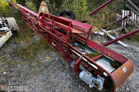 TKS Transportbånd / Elevator - 12 + 4 meter - 230 V