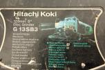 Hitachi sirkelsag og vinkelsliper 230 volt.