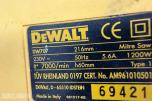 Dewalt 707 kapp og gjæresag m/ stativ og kabeltromel
