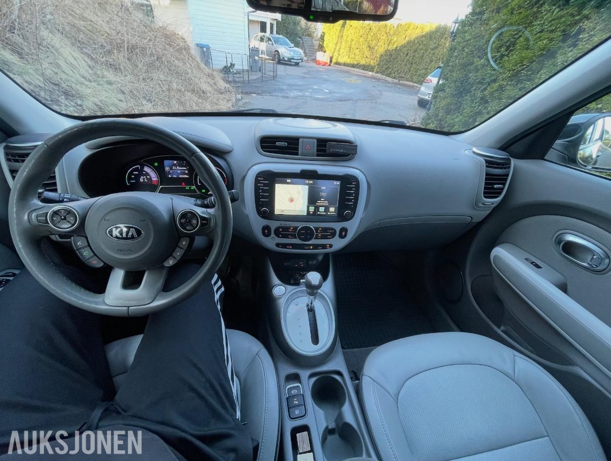2016 Kia Soul EV Nylig EU-godkjent  Exclusive  skinn  DAB