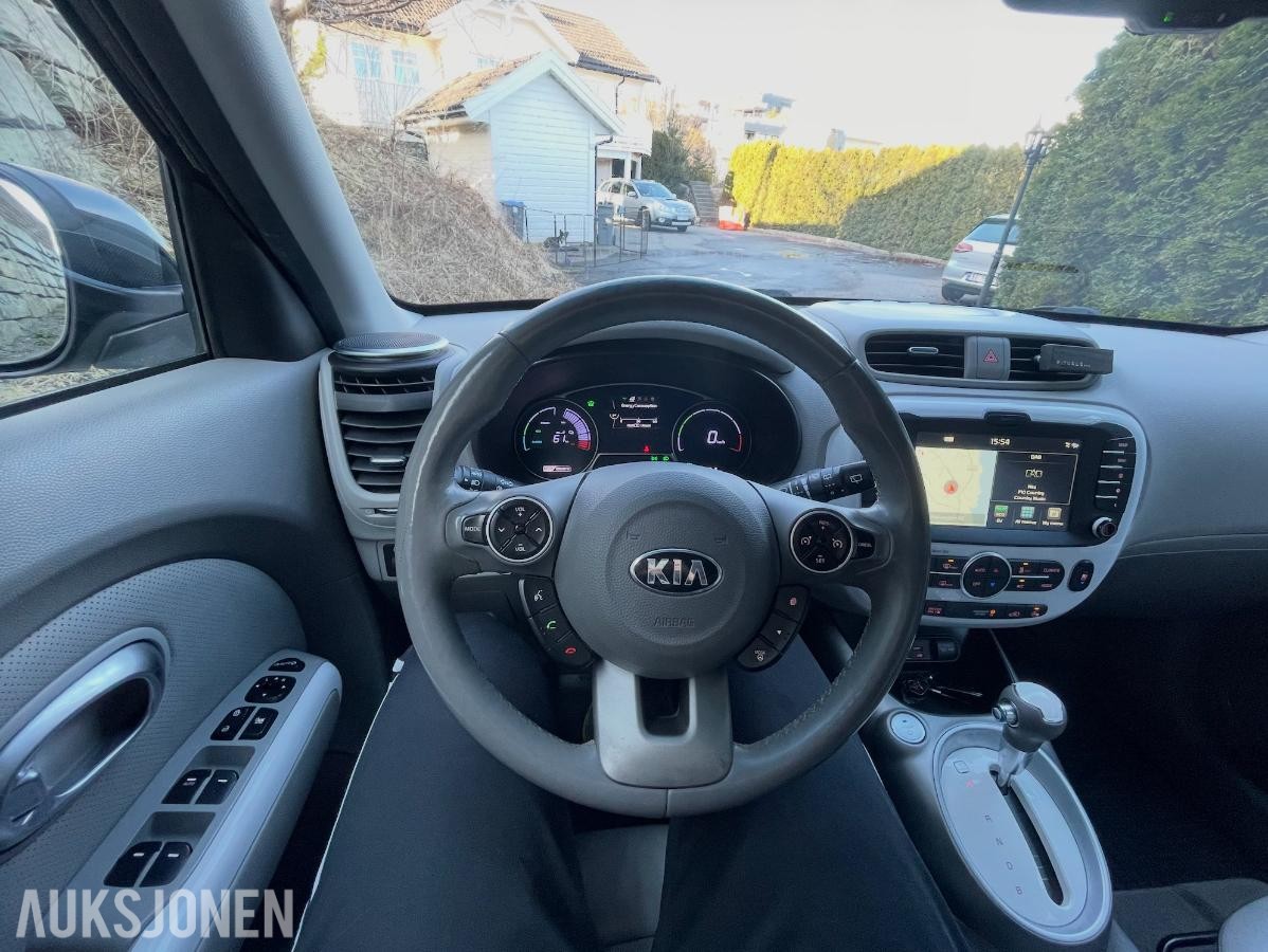 2016 Kia Soul EV Nylig EU-godkjent  Exclusive  skinn  DAB