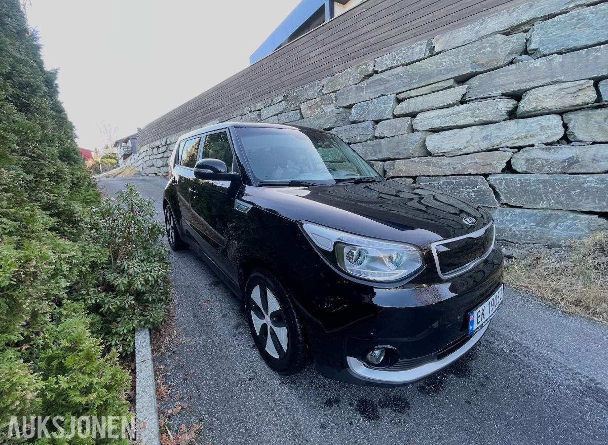 2016 Kia Soul EV Nylig EU-godkjent  Exclusive  skinn  DAB