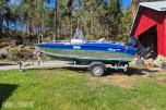 2007 Silver Fox 485 aluminiumsbåt med Svela henger