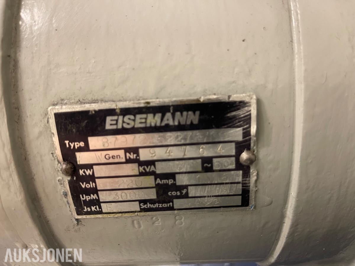 Eisemann BWKA-3 strømaggregat