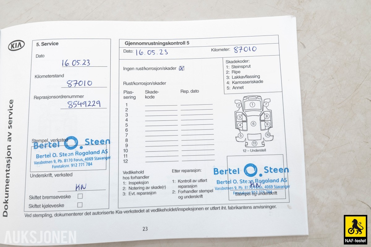 2016 Kia SOUL EV EXCLUSIVE KAMERA VENTILASJON RATTVARME SKINN
