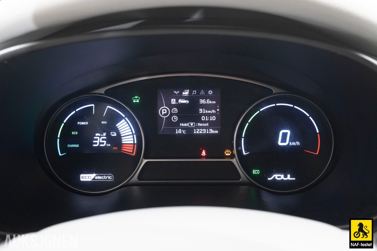 2016 Kia SOUL EV EXCLUSIVE KAMERA VENTILASJON RATTVARME SKINN