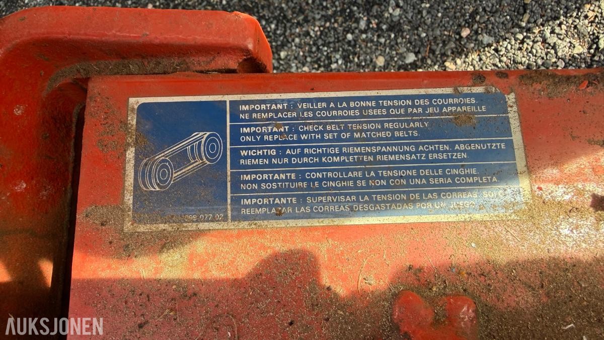 1988 Khun GMS 55 Slåmaskin til traktor