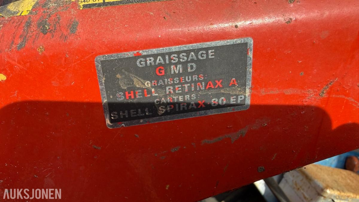 1988 Khun GMS 55 Slåmaskin til traktor