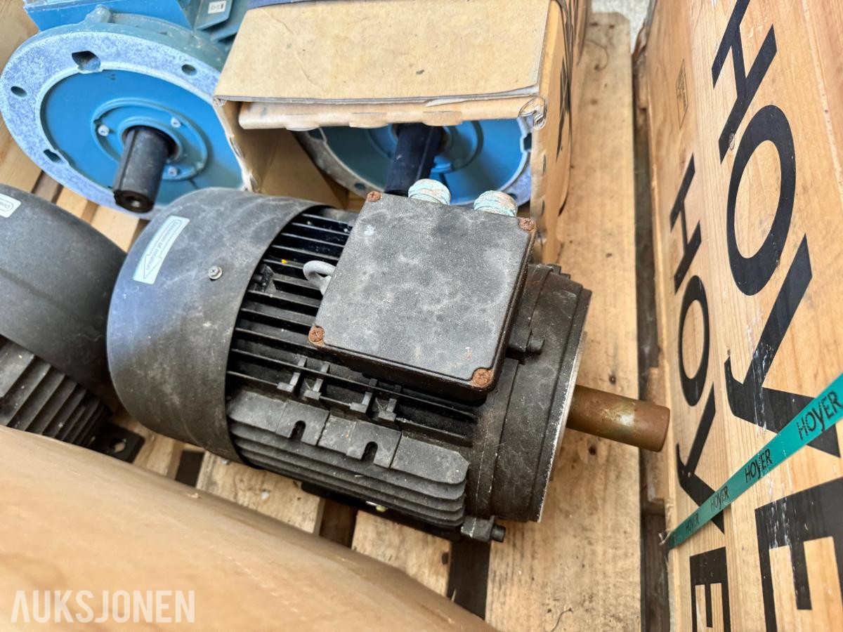Hoyer HHA2 132S-4 elektromotor 5,5 kW – 400/690 V