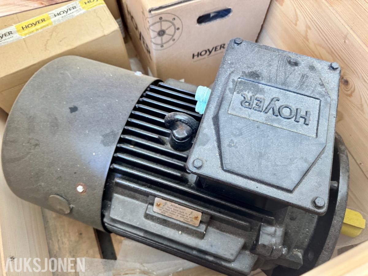 Hoyer HMC2 180M-4 elektromotor 18,5 kW
