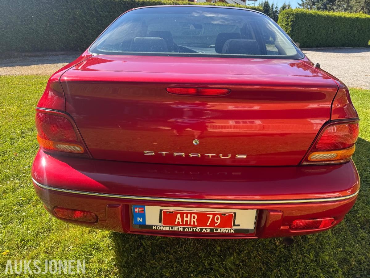 1999 CHRYSLER STRATUS 2.0 BENSIN 133HK KUN 39000KM 1-EIER AUTOMAT