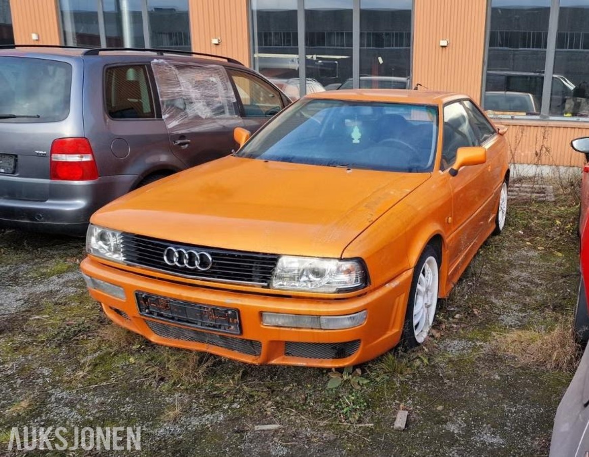 1990 AUDI 80 COUPE 2.0 BENSIN - PROSJEKT