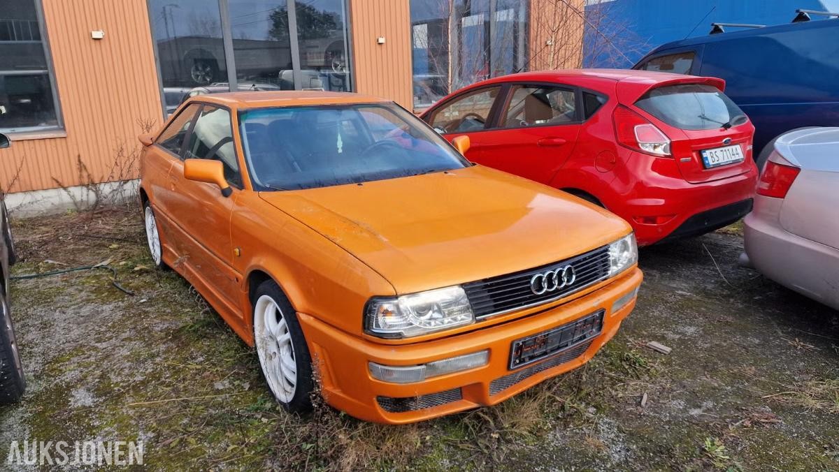 1990 AUDI 80 COUPE 2.0 BENSIN - PROSJEKT