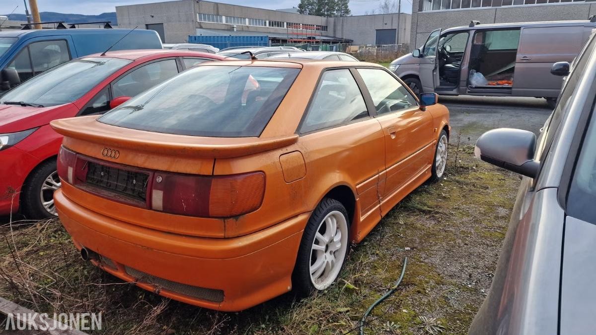 1990 AUDI 80 COUPE 2.0 BENSIN - PROSJEKT