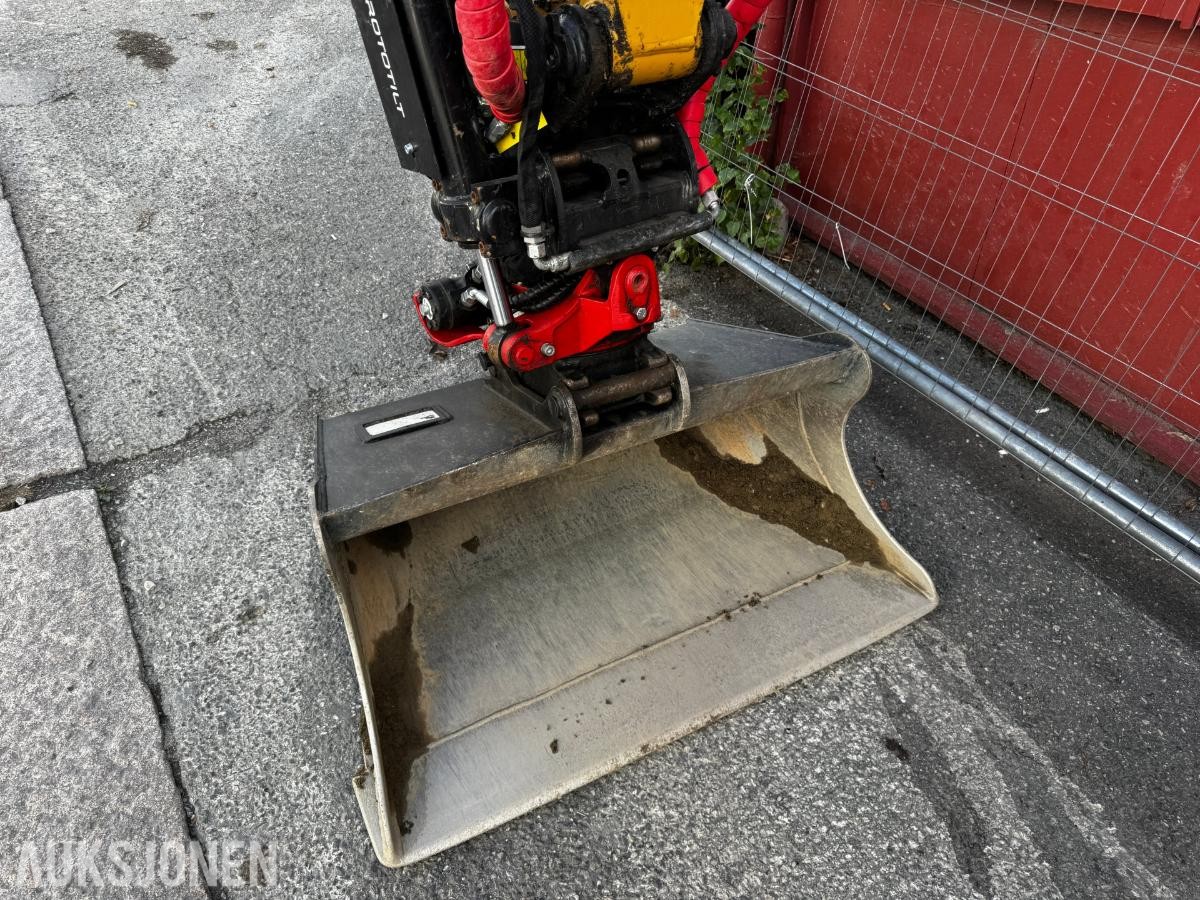 2025 Cat 305 CR Gravemaskin med Rototilt og 2 skuffer
