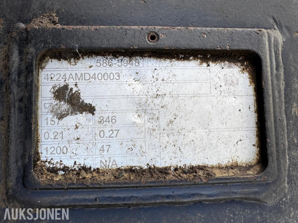2025 Cat 305 CR Gravemaskin med Rototilt og 2 skuffer