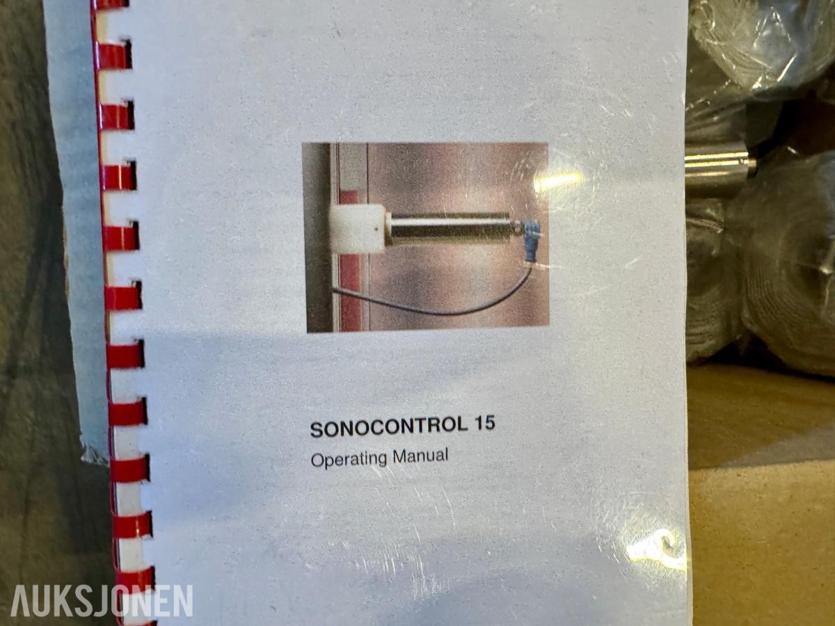 4 stk Sonotec ultralydsensorer 