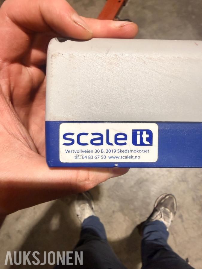 Scale it Pallevekt 2000 kg / Dini Argeo DFWL.LG