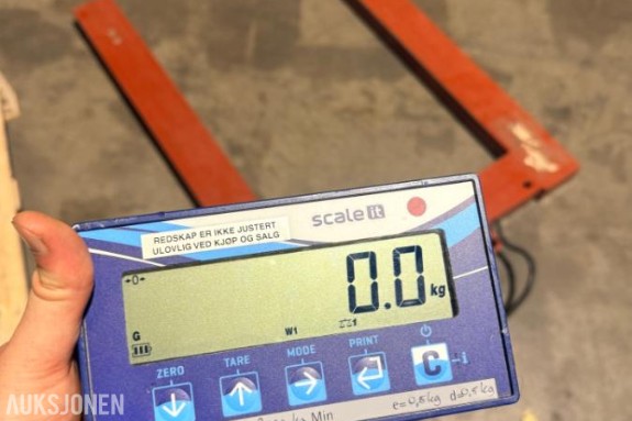 Scale it Pallevekt 2000 kg / Dini Argeo DFWL.LG