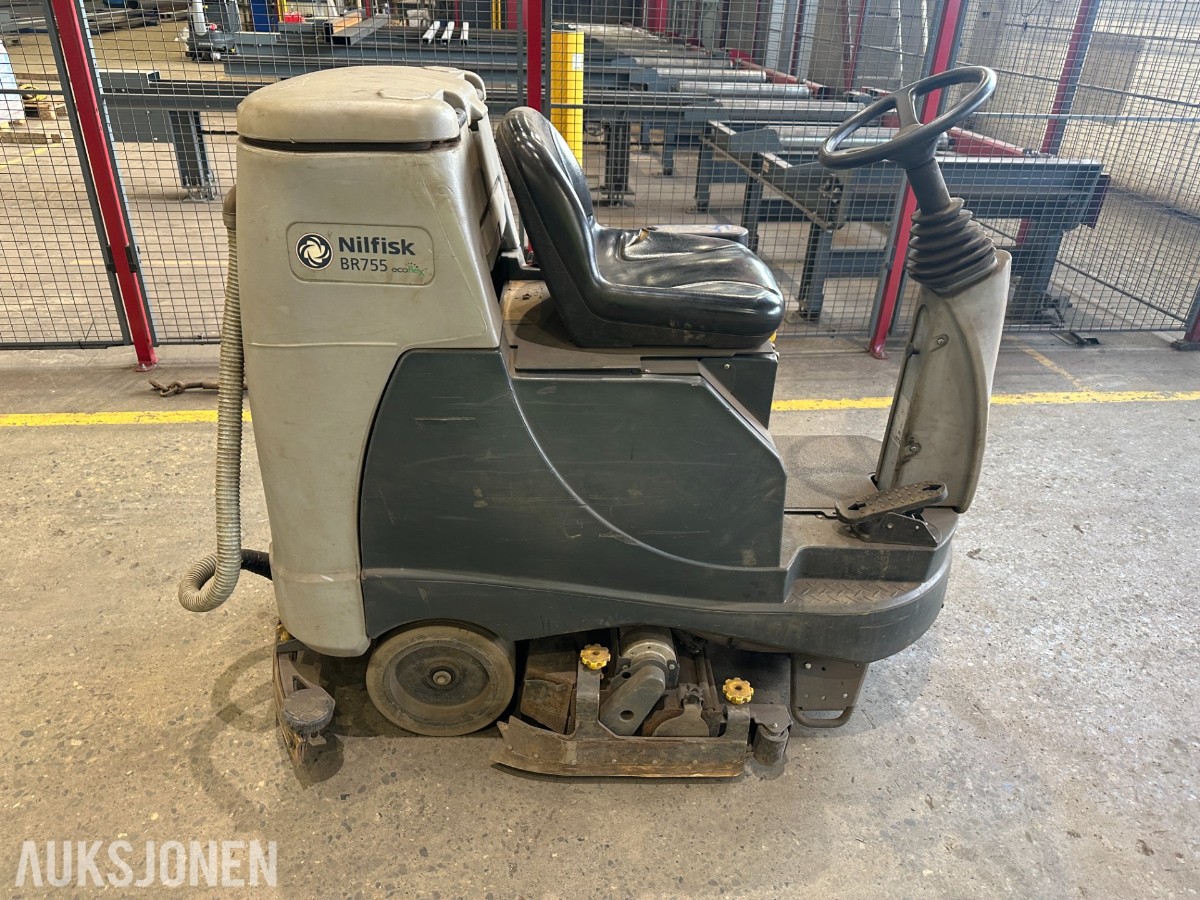 Nilfisk BR755C gulvvaskemaskin, 1 180 t