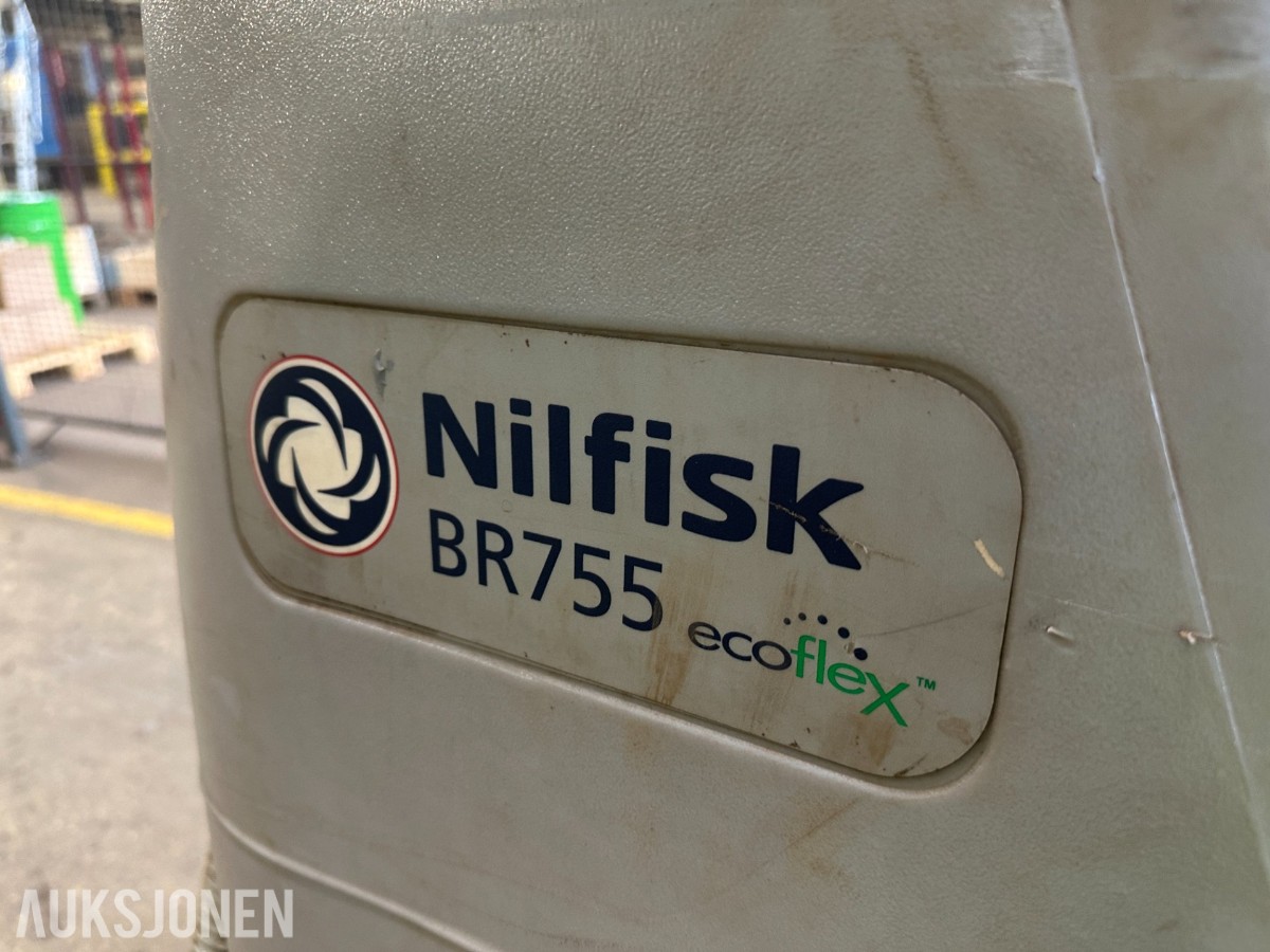 Nilfisk BR755C gulvvaskemaskin, 1 180 t