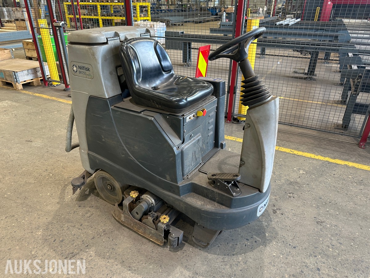 Nilfisk BR755C gulvvaskemaskin, 1 180 t