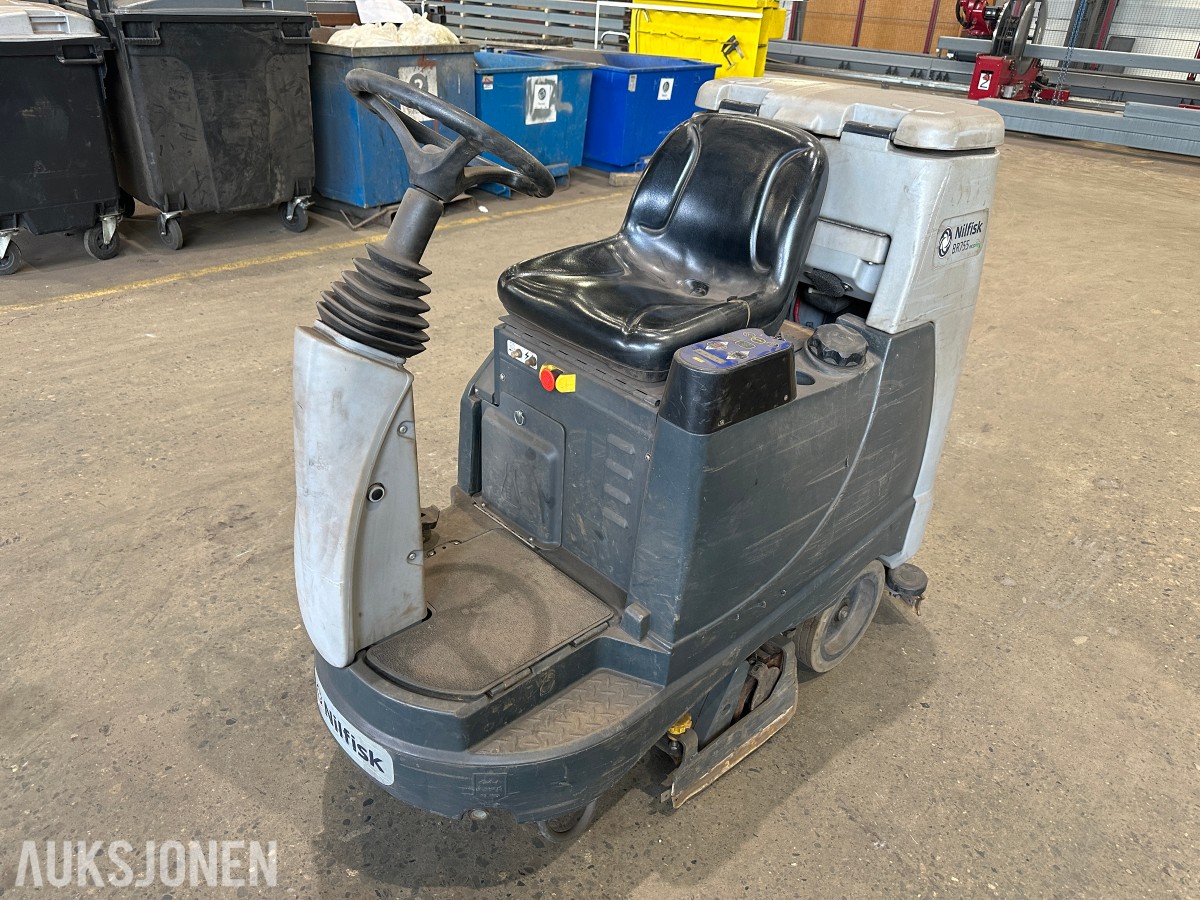 Nilfisk BR755C gulvvaskemaskin, 1 180 t
