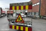 Skilt henger/ Varselhenger med lys