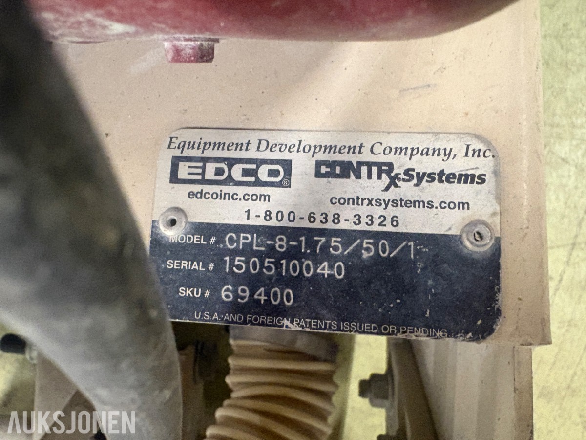 EDCO CPL-8-1.75/50/1 gulvsliper