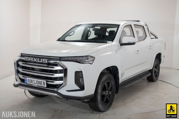 2022 Maxus T90 EV 88 KWH 180HK DOUBLE CAB 5-SETER KAMERA SKINN DAB 