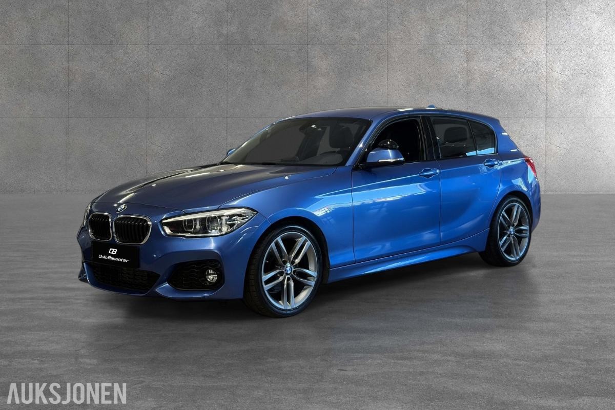 2017 BMW 118i M SPORT MANUELL KJØRESKOLEBIL HENGERFESTE SKINN LED
