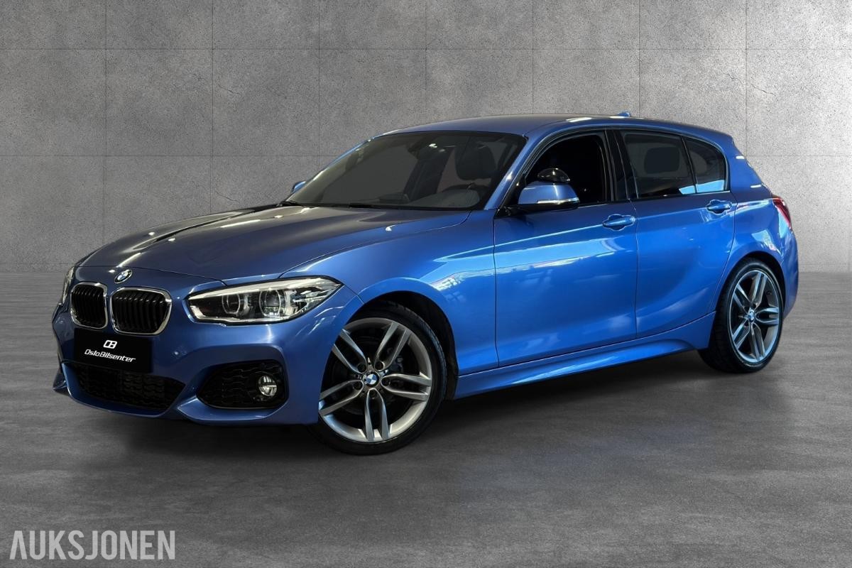 2017 BMW 118i M SPORT MANUELL KJØRESKOLEBIL HENGERFESTE SKINN LED