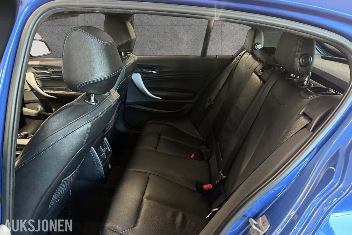 2017 BMW 118i M SPORT MANUELL KJØRESKOLEBIL HENGERFESTE SKINN LED