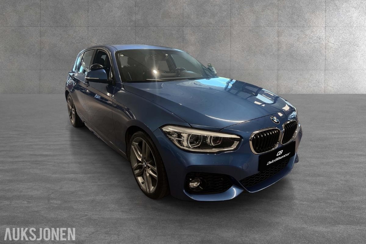 2017 BMW 118i M SPORT MANUELL KJØRESKOLEBIL HENGERFESTE SKINN LED