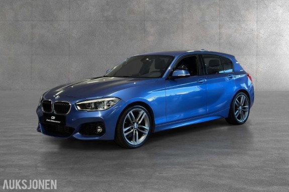 2017 BMW 118i M SPORT MANUELL KJØRESKOLEBIL HENGERFESTE SKINN LED