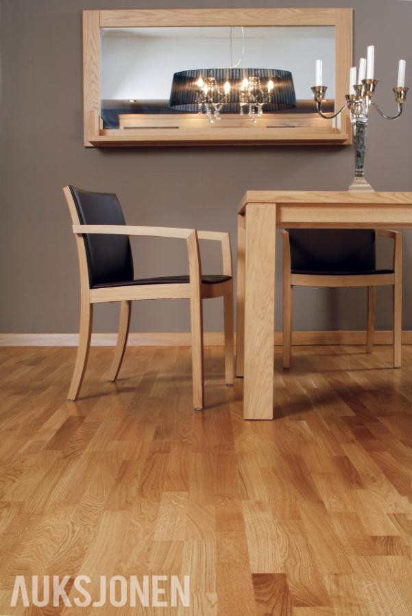 Parkett 3 stav i eik - 127,5m2