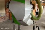 Egholm feie-/sugeanlegg FS2100 – oppsamler, sugeslange og forkoster FS2100