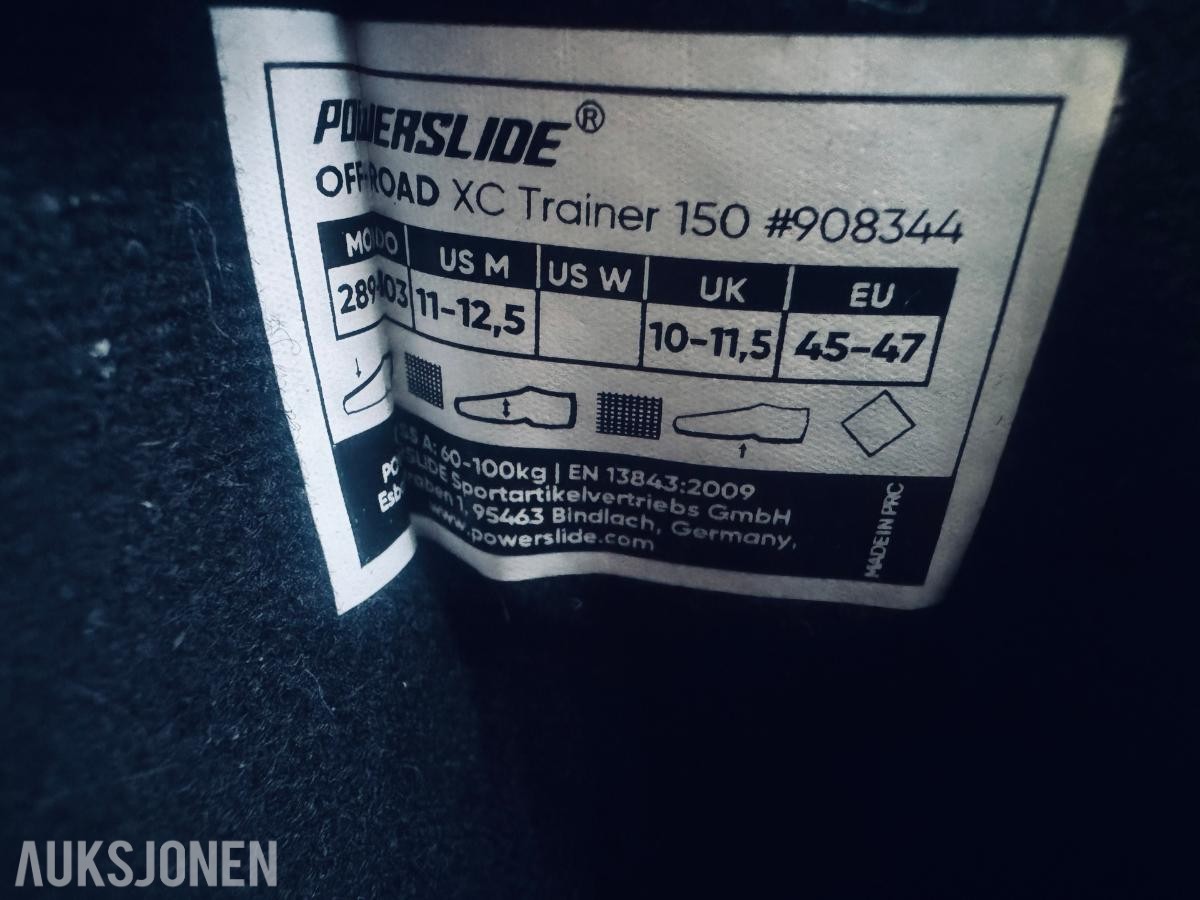2026 POWERSLIDE OFFROAD XC TRAINER 150 RULLESKØYTER