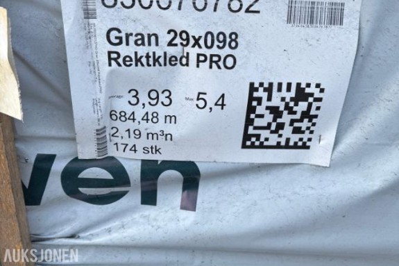 Gran 29x098 Rektkled Pro