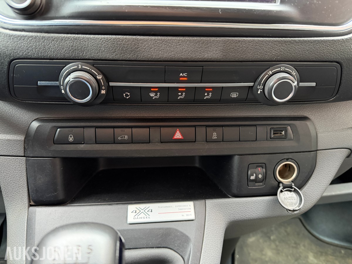 2017 PEUGEOT EXPERT DANGEL 4X4 HENGERFESTE RYGGEKAMERA CRUISE
