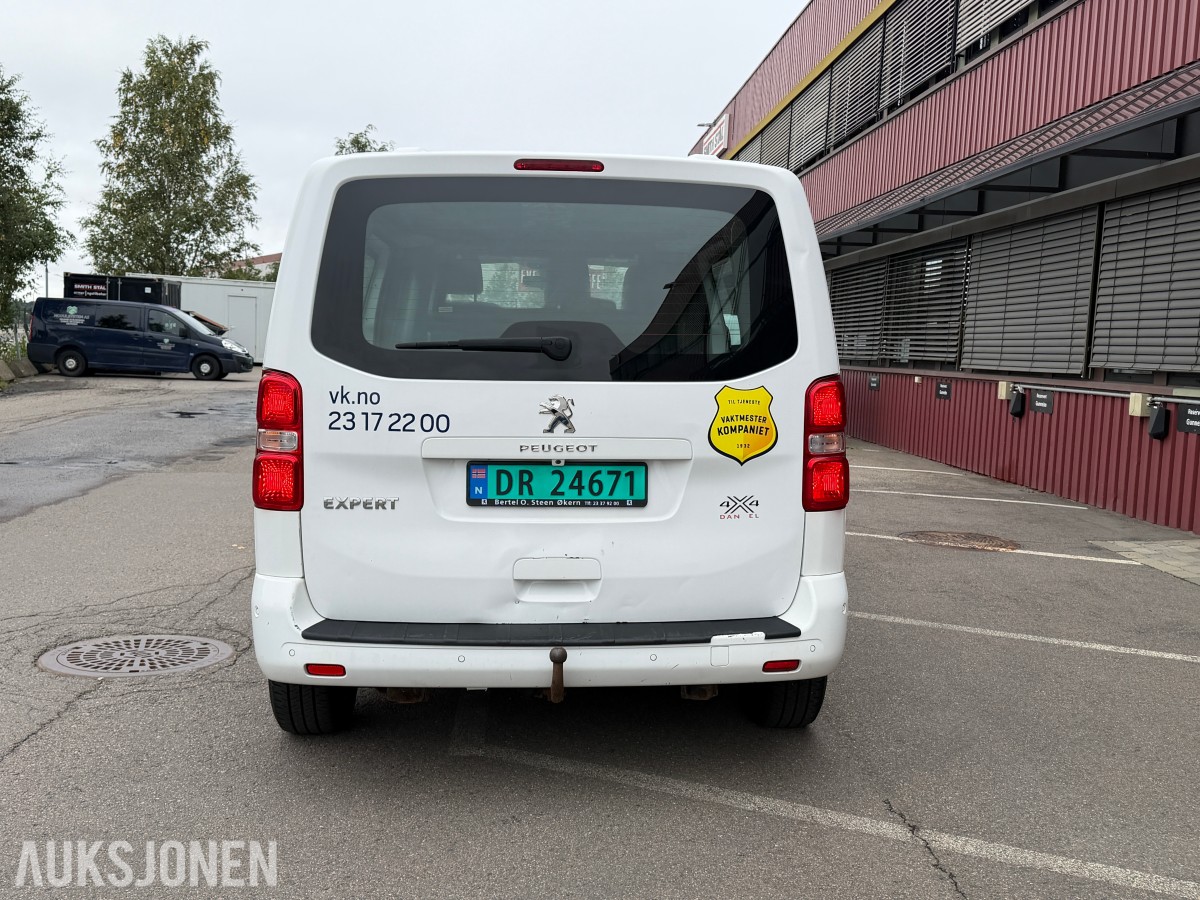 2017 PEUGEOT EXPERT DANGEL 4X4 HENGERFESTE RYGGEKAMERA CRUISE